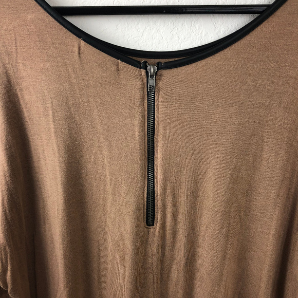 Heart & Hips Womens Top, Brown Small - Picture 7 of 8